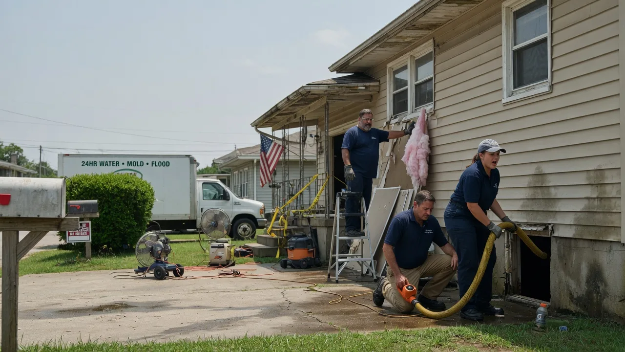 Water Damage Repair in New Castle, PA near me